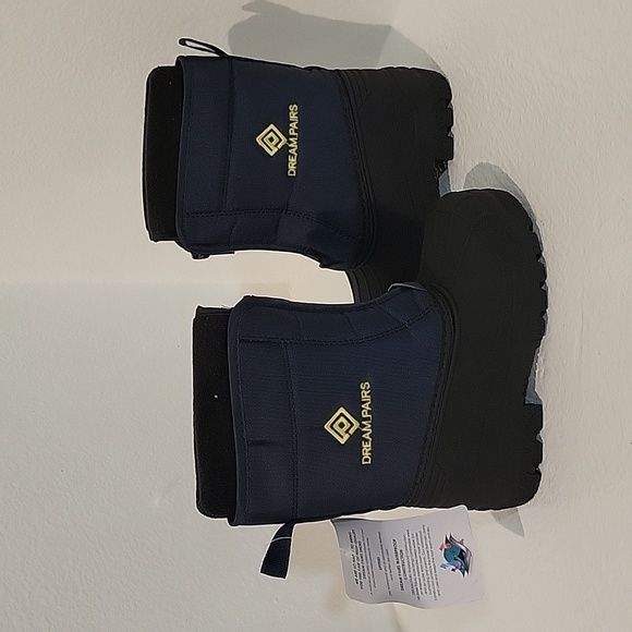 DREAM PAIRS Kids Winter Waterproof Snow Boots - Picture 3 of 7